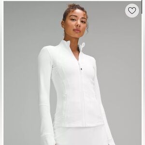 Lululemon white define jacket - size 2!